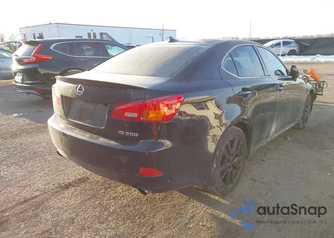 2008 Lexus Is 250 z USA, uszkodzony, nr VIN JTHBK262785085505